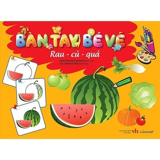 Sách - Bàn Tay Bé Vẽ - Rau -Củ -Quả