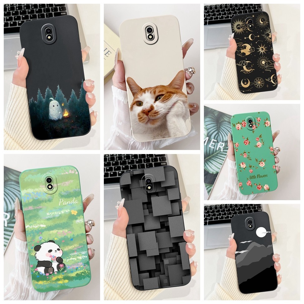 Dành Cho Samsung J7 Pro Ốp Lưng J7 2017 Thẩm Mỹ Mèo Dễ Thương Bé Trai Chống Sốc Ốp lưng Samsung Gala