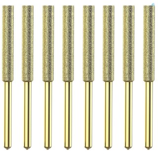 8 Chiếc Cưa Xích Bit Titan Mạ Kim Cương Mài Độ Cứng Cao Máy Cưa Xích Điện Tập Tin