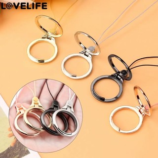 Dây buộc chân đế kim loại 2 trong 1 - Dây đeo móc khóa đa năng - Dây buộc vòng đeo tay 360 độ - Giá đỡ di động ngón tay - Giá đỡ di động ngón tay - Phụ kiện điện thoại thông minh