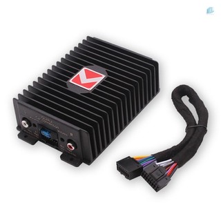Bộ khuếch đại ô tô 4 kênh 80Wx4 Bộ khuếch đại công suất sửa đổi âm thanh kỹ thuật số Bộ xử lý âm thanh loại A / B cho máy nghe nhạc ô tô Android