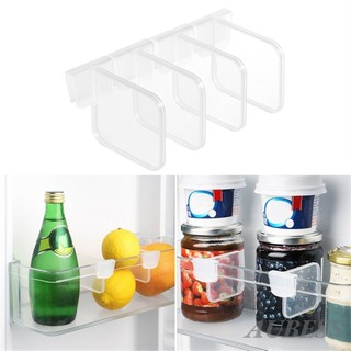 Vách ngăn bảo quản tủ lạnh dụng cụ nhà bếp vách ngăn tủ lạnh bằng nhựa tiện ích nhà bếp giá để chai tủ lạnh chia kẹp cho chai lon kệ