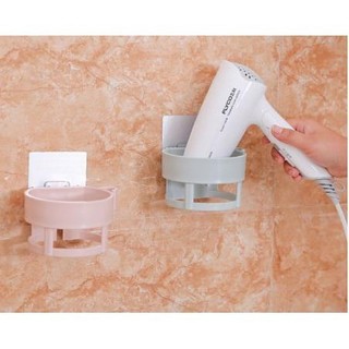 Móc dán tường treo máy sấy tóc tiện lợi