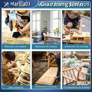 Marris-Tools   Bộ Định Tuyến Bàn Chèn Tấm, Chống Mài Mòn Máy Cắt Tỉa Tấm Lật Thiết Thực Ổn Định Cho Nhà Để Xe