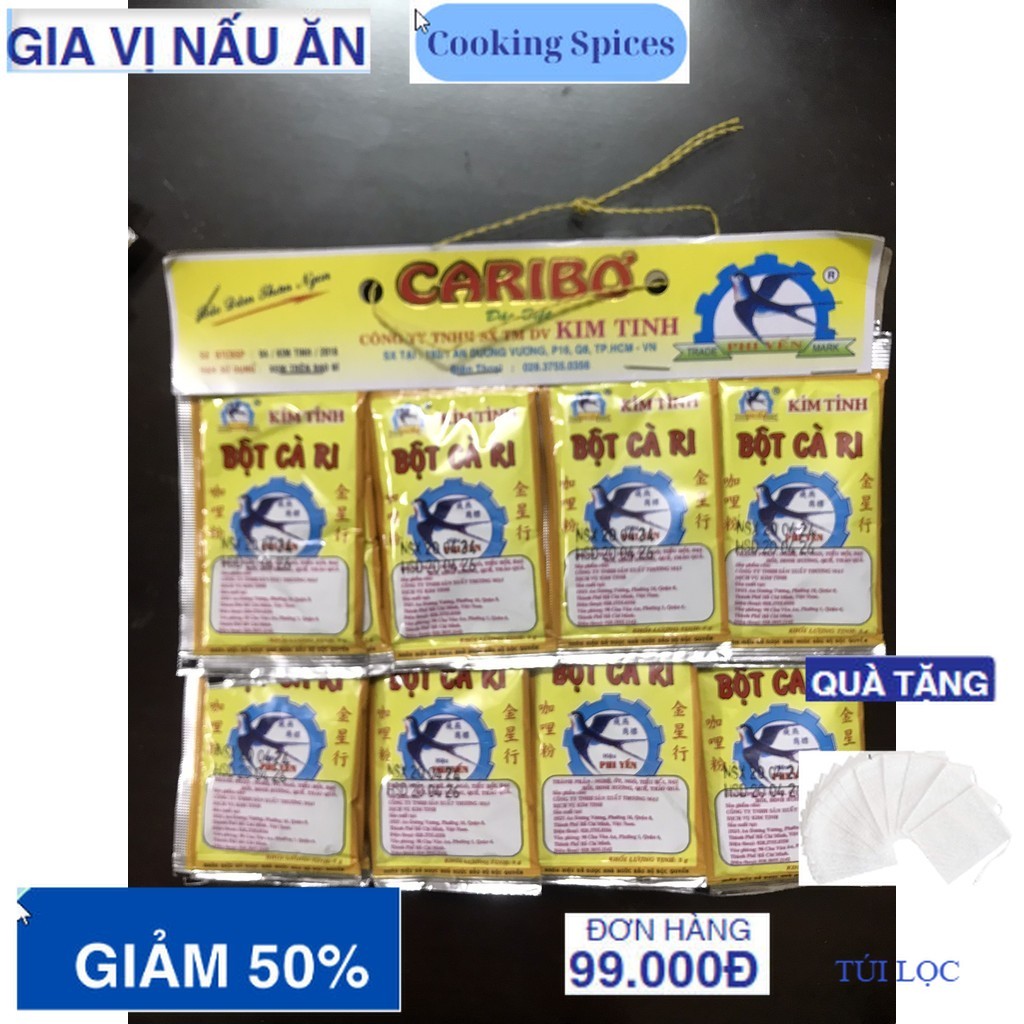 20 gói cà ri Bơ Kim Tinh - phi yến
