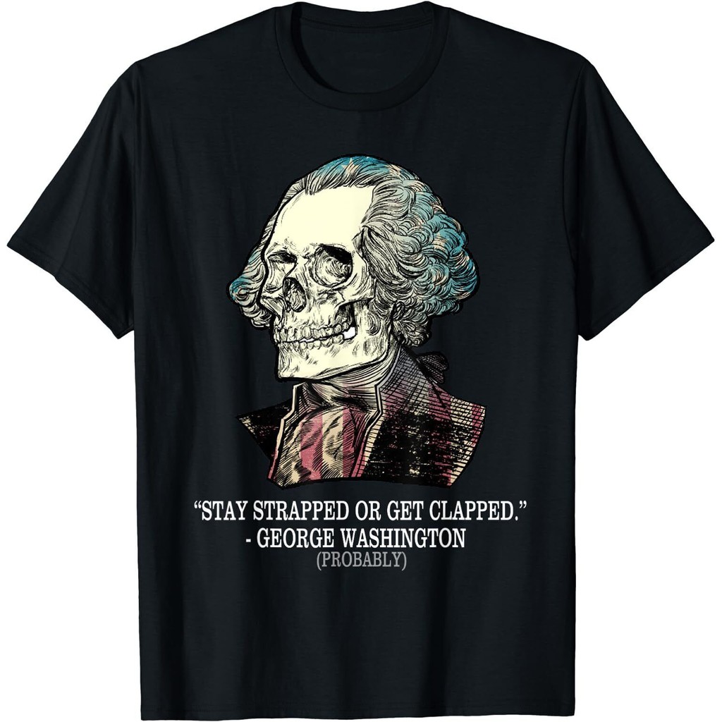 Áo thun George Washington giới hạn mới có thể ở lại hoặc được vỗ tay