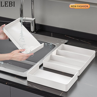 Hộp đựng ngăn kéo nhà bếp có thể thu vào hộp đựng khay có thể tháo rời