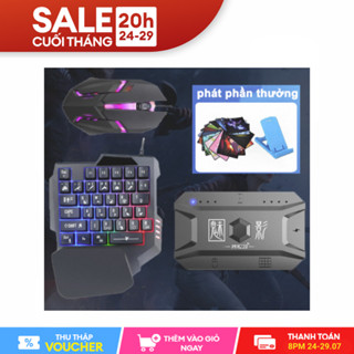 [Khuyến Mãi Lớn] Combo Bộ Chuyển Đổi Game Meiying M1 Pro + Bàn Phím Chuột Chơi LOL, Free Fire, PUBG