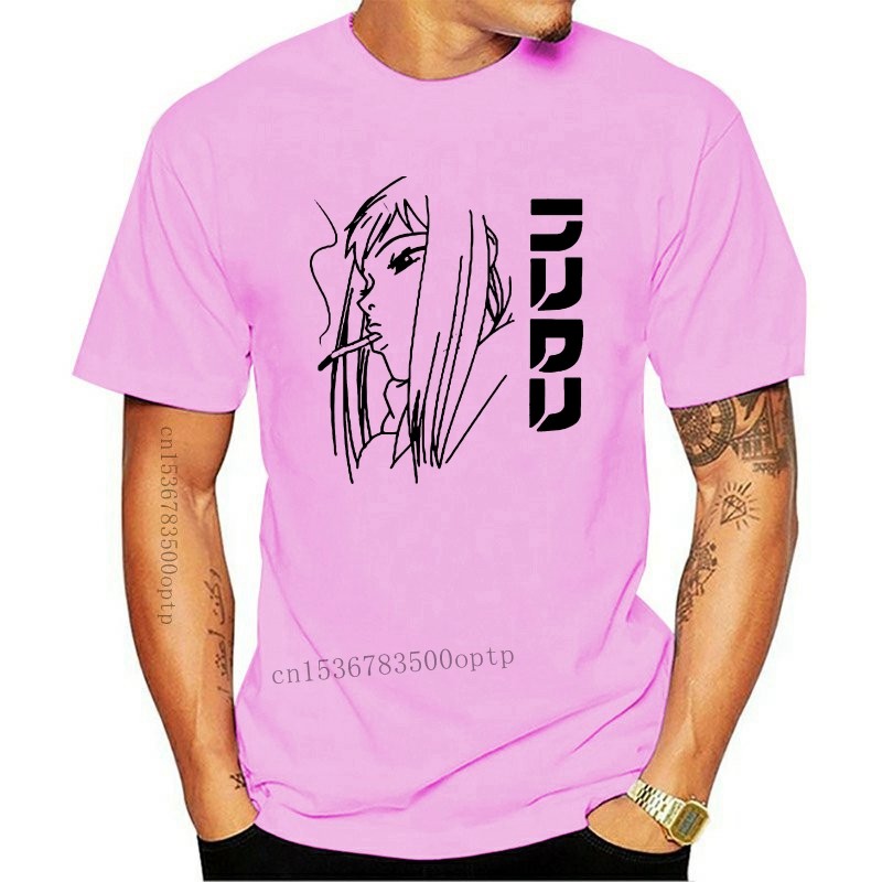 FLCL thời trang - Không bao giờ biết Áo thun hay nhất Flcl Mamimi Fooly Cooly Anime Flcl Tee Flcl Ma