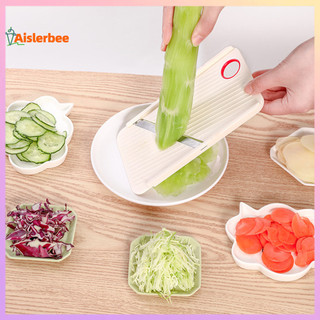 Aislerbee Rau Củ Củ Quả Cấp Thực Phẩm Sắc Nét Bằng Thép Không Gỉ Hướng Dẫn Sử Dụng Veggie Chopper Trái Cây Máy Hủy Dụng Cụ Nhà Bếp