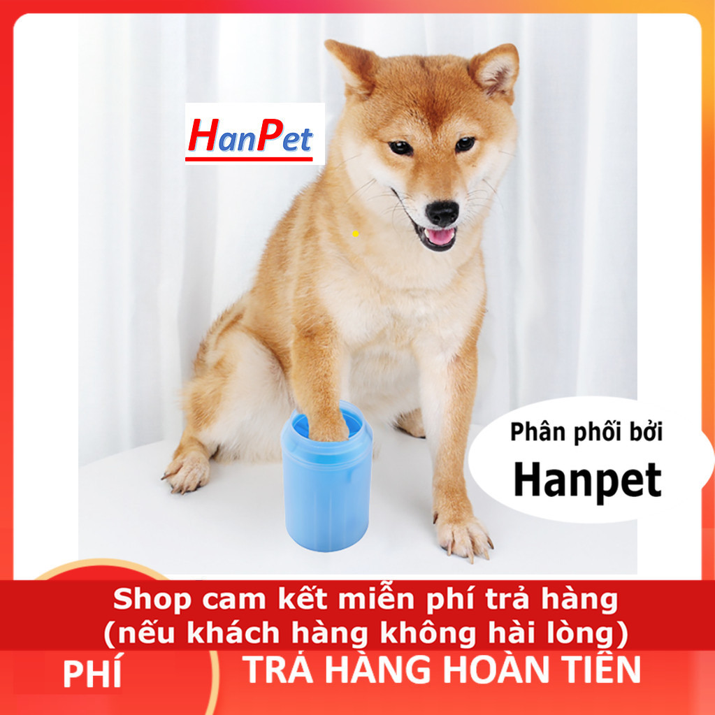 Cốc rửa chân chó mèo GV