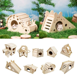 Hamster Gỗ Chắc Chắn Ngôi Nhà Nhỏ Có Thể Tháo Rời Chơi Thiết Thực