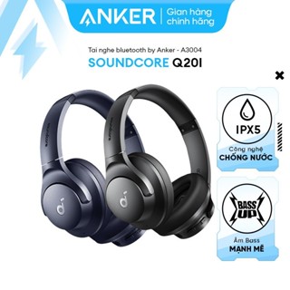 Tai nghe không dây chụp tai chống ồn Bluetooth Anker Soundcore Q20i - A3004 - Phân  phối  bởi Viettel