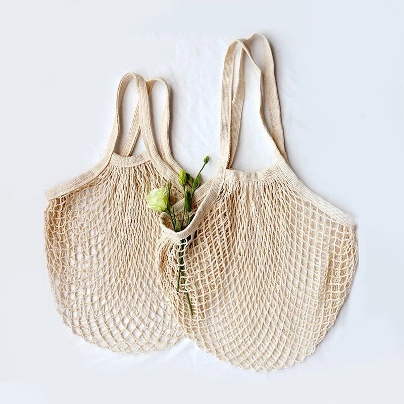 Túi lưới decor, đi biển, đi picnic, đi chợ đa năng tiện dụng, bảo vệ môi trường - GNOFE