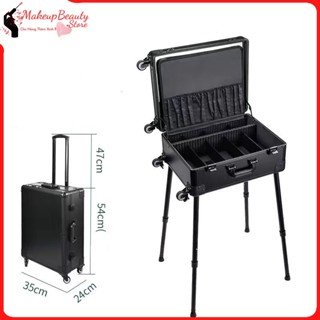 [Chính Hãng] Cốp Đựng Đồ Makeup 4 Chân MS 688 - 8 Đèn LED, Tiện Lợi Cho Studio Và Chuyên Gia