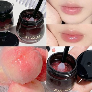 Mặt Nạ Môi Art Value 3 Hương Vị Dưỡng ẩm, Cấp Nước, Lọ Nhỏ Màu đen, Làm Mới, Không Dính, Làm Mờ Nếp Nhăn Môi, Chăm Sóc Môi, Mỹ Phẩm *THỦY TINH