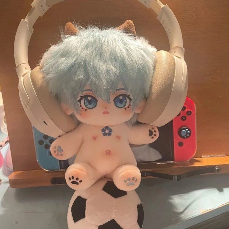 Khóa Xanh 20cm Hiori Yo Football Thuộc Tính Búp Bê Cotton Đẹp Trai Cô Gái Siêu Dễ Thương