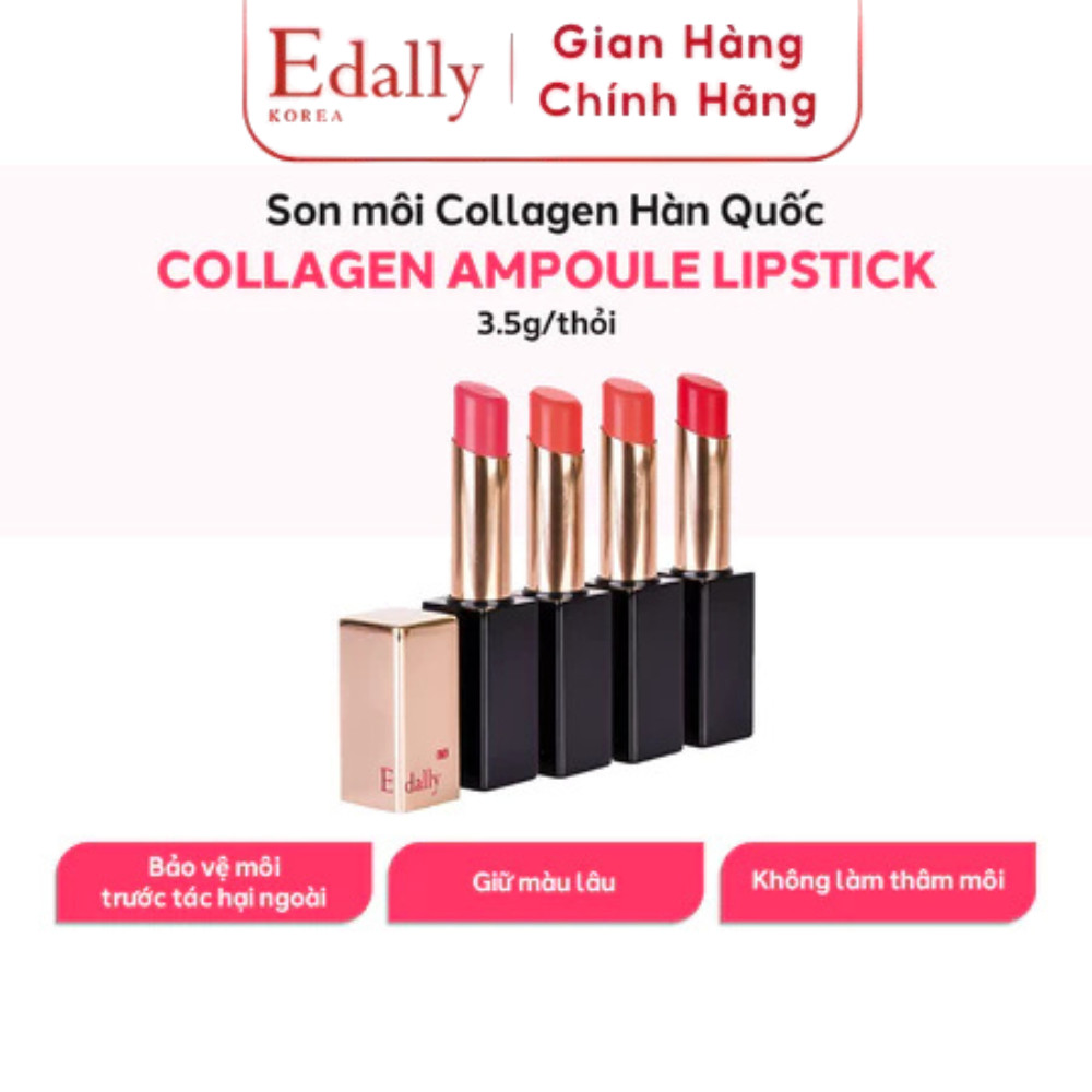 Son Môi Collagen Edally EX Hàn Quốc Nhập Khẩu Chính Hãng, Thỏi 3,5g