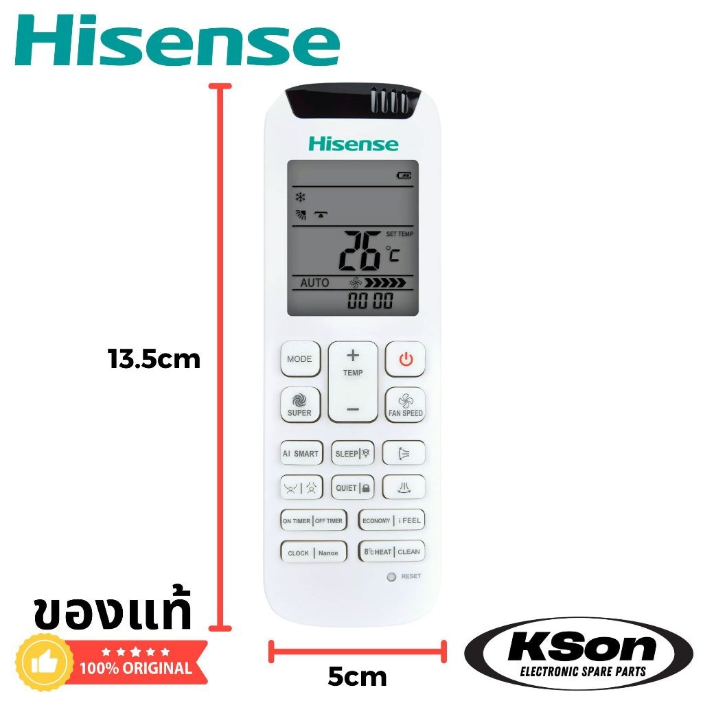 Hisense Model DG11R1-01 DG11R1-03 Điều Hòa Không Khí Điều Khiển Từ Xa Phần Hisense Điều Hòa Không Kh