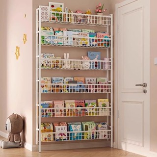 Giá để đồ gia vị sau cửa bếp, kệ treo tường giá sách/giá sắt, tiết kiệm không gian lưu trữ siêu mỏng ko đục lỗ