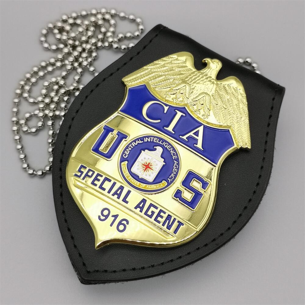 Huy hiệu kim loại dành cho CIA và FBI, phù hợp làm quà kỷ niệm