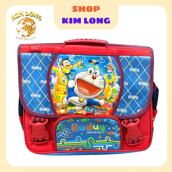 Cặp đi học / Balo cho học sinh hình Doremon / Siêu nhân / Kitty cho bé trai / bé gái đi học cấp 1 ti