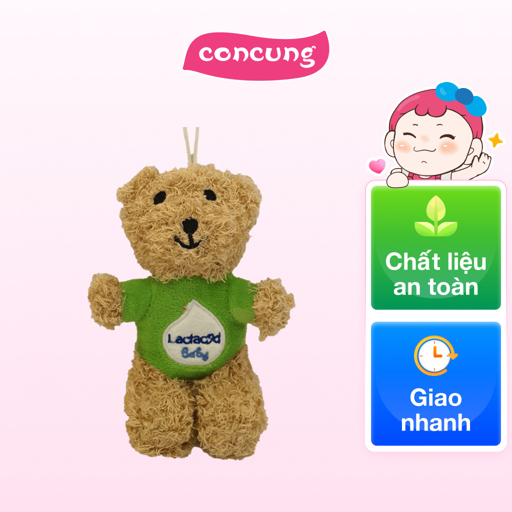 [QUÀ TẶNG] Lactacyd_SANOFI- GAU BONG 15CM (FOC)