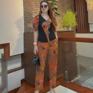 NB3006 ĐỒ BỘ TRUNG NIÊN, ĐỒ BỘ TẶNG MẸ TẶNG BÀ CO GIÃN THOẢI MÁI ủ kem thun gân