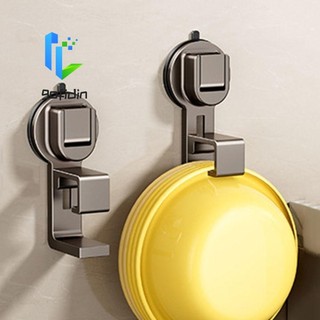 Giá đựng chậu rửa GOFIDIN, Móc chậu rửa chén treo màu xám, Tiết kiệm không gian thực tế bằng nhựa không đục lỗ Chậu rửa