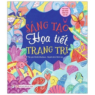 Sách - sáng tạo họa tiết trang trí - phát triển khả năng sáng tạo cho trẻ