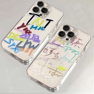 Tnt Signature Thích hợp cho Apple 15 / 14 / 13promax Vỏ điện thoại 12 / 11 Bao gồm tất cả xr / xs Vỏ điện thoại trong suốt 7 / 8plus chống sốc