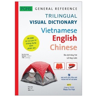 Sách - Pons General Reference - Trilingual Visual Dictionary Vietnamese - English - Chinese