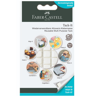 Đất sét dính tack it 50g wh-589150 - faber-castell