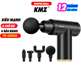 [BH 2NĂM] Máy mát xa cầm tay, máy massage DO720 toàn thân Với 4 Đầu Thay Thế 6 Cấp Độ BH 24 Tháng