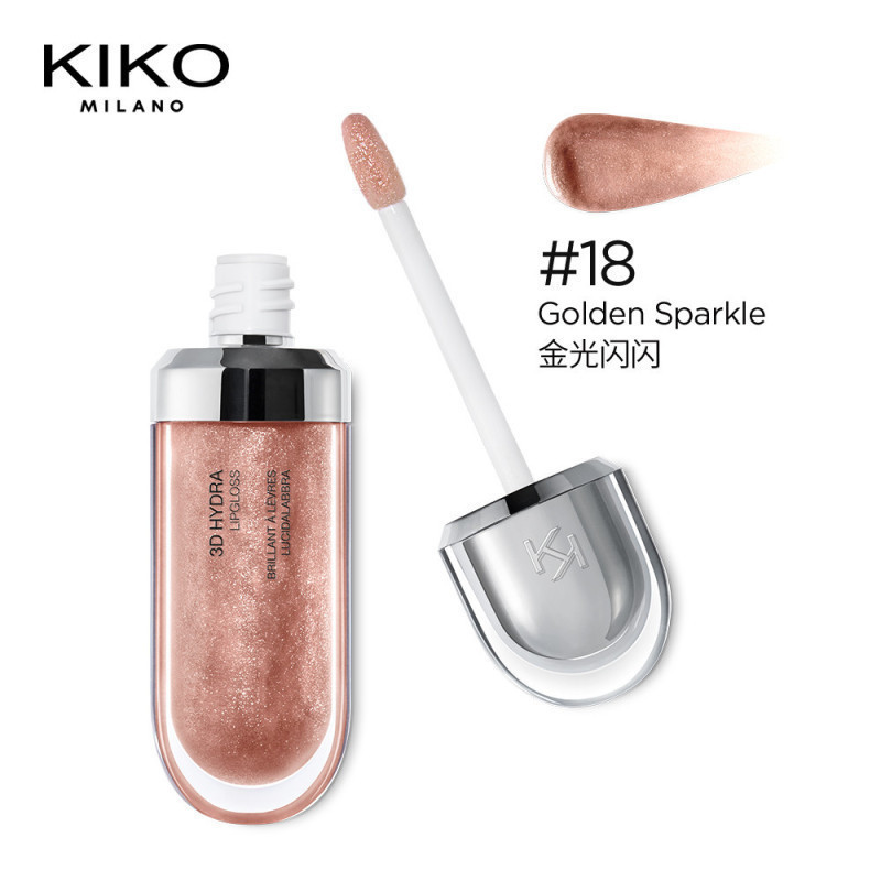 Kiko Mirror 3d Lip Gloss Kiko ❈ 🍎 3d ❈ Dễ dàng tô màu Trang điểm chống dính Cốc chống dính Gương làm