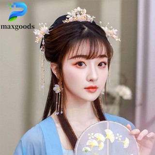 maxgoods cài tóc phong cách Trung Hoa dành cho nữ