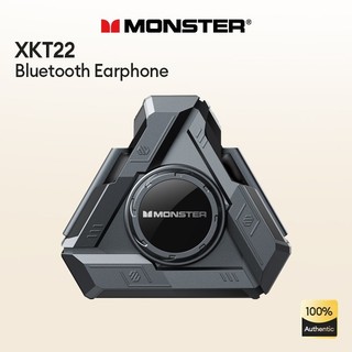 Monster XKT22 Tai nghe Bluetooth Tai nghe không dây HIFI Âm thanh nổi Cuộc gọi HD Dung lượng lớn Pin chống nước