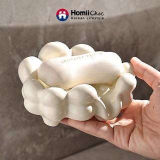 Hộp xà phòng gốm cao cấp mới, hộp xà phòng cao cấp, hộp xà phòng, ins cao cấp siêu dễ thương hộp xà phòng mặt bàn dễ thương