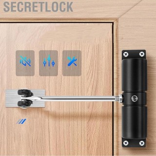 SecretLock Cửa đóng tự động Dễ dàng lắp đặt Cơ chế tự đóng yên tĩnh Ứng dụng rộng rãi Hợp kim nhôm cho văn phòng tại nhà