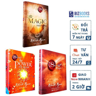 Sách - combo the secret bí mật +the magic phép màu + the power sức mạnh tái bản