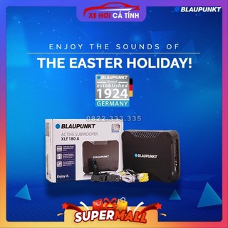 Loa sub gầm ghế ô tô blaupunkt xlf-180a cao cấp, loa siêu trầm ô tô blaupunkt