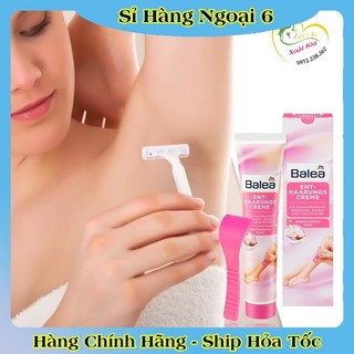 Kem tẩy lông BALEA Enthaarungs Creme 125ml triệt lông an toàn phù hợp với mọi loại da- Hàng nội địa Đức