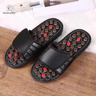  Dép Massage Bấm huyệt Giày Massage Chân Unisex Khỏe Mạnh Thư Giãn Phản Xạ Căng Thẳng Xoay Bàn Chân Chăm Sóc Phản Quang Sandal Người 