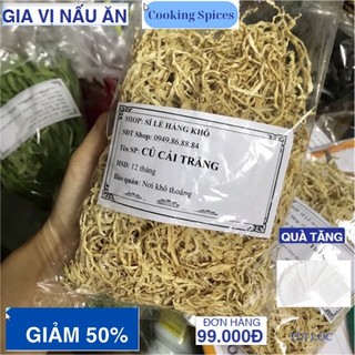 1kg Củ cải trắng sấy khô sợi nhỏ