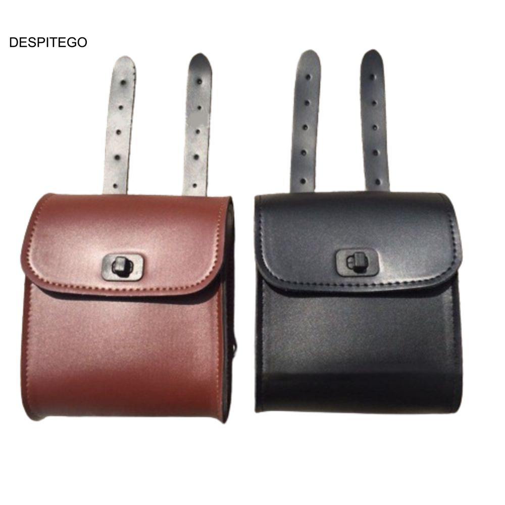 Túi xe máy điện, Túi xe đạp leo núi cổ điển thời trang, Túi lưu trữ phía trước xe máy chống nước Dung tích lớn Túi trước xe đạp bền Unisex