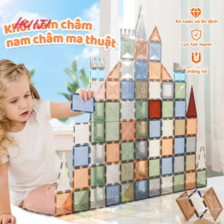 ??NEW Xếp Hình Nam Châm Magnetic Blocks Hàn Siêu Âm, Lực Hít Mạnh Chất Liệu Cao Cấp, đồ chơi cho bé trai 1 tuổi,đồ chơi lắp ráp cho bé,đồ chơi xếp hình,Đồ Chơi Lego