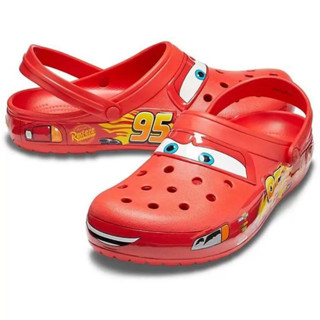 Croc 95 Xe MCQUEEN NGƯỜI LỚN CLOG Hoạt Hình Giày Trẻ Em Nam Ngoài Trời Đi Biển Dép Nữ