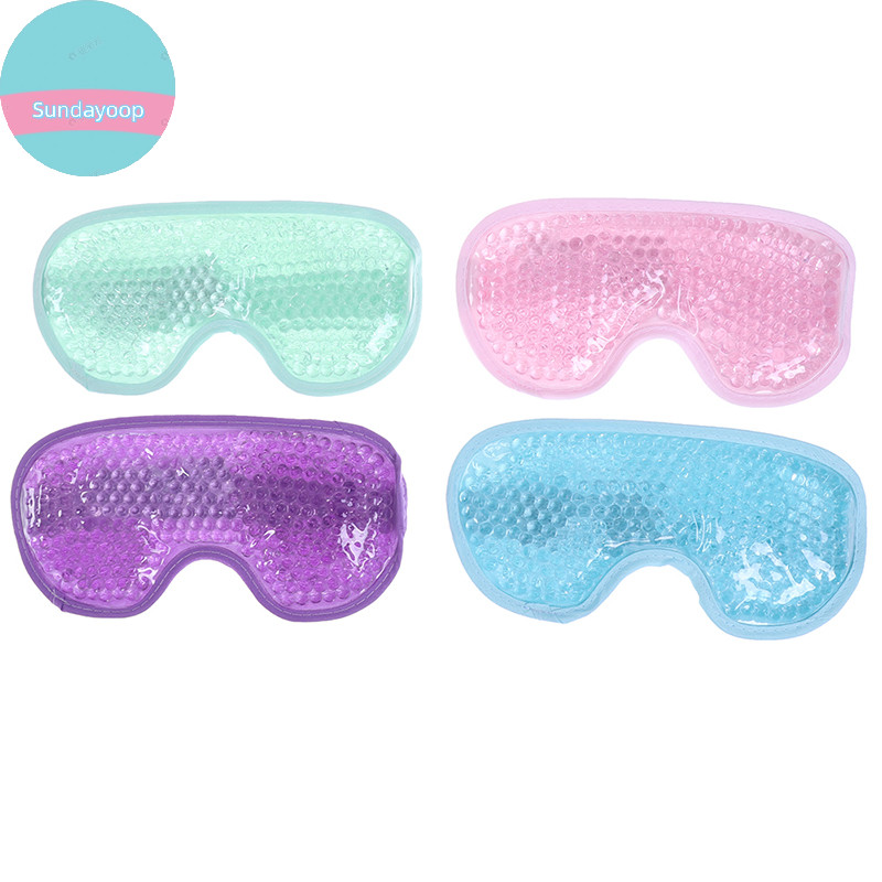 Sund Cooling Eye Mask Gel Eye Mask Mặt nạ mắt lạnh có thể tái sử dụng với hạt Gel VN