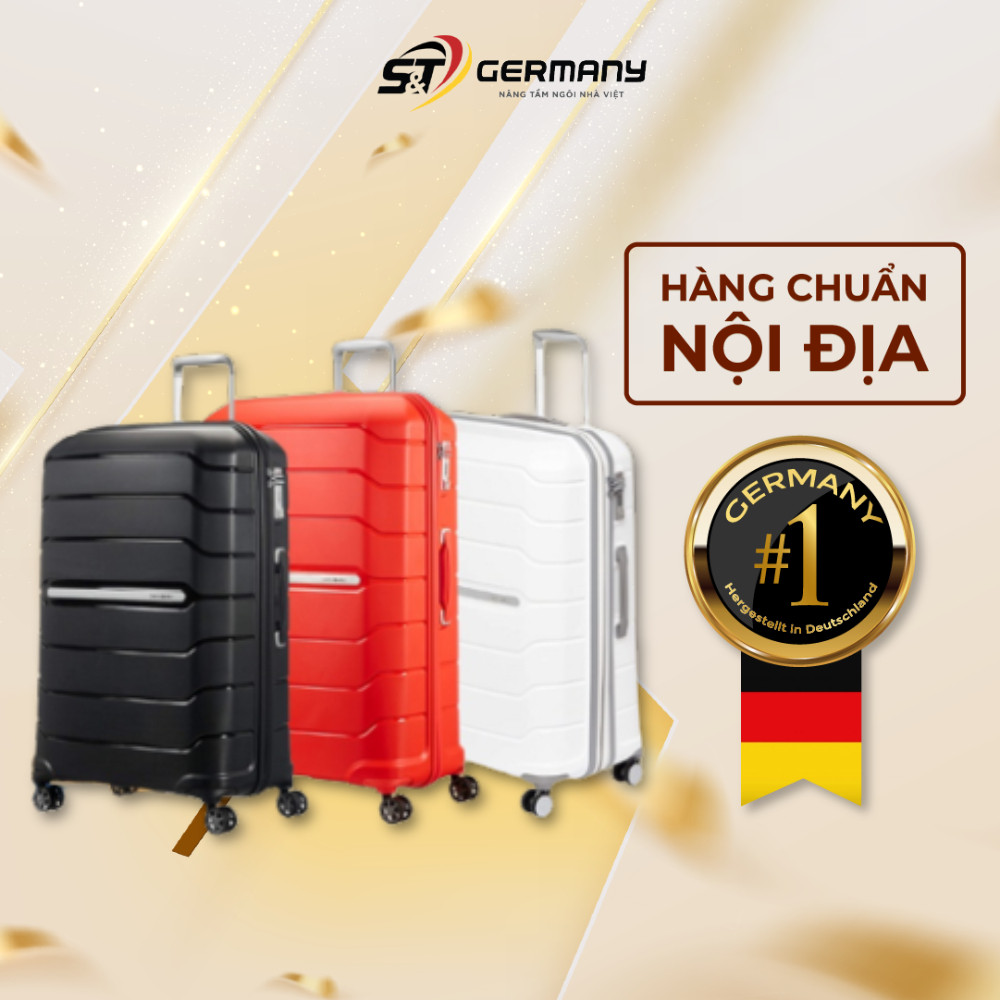 Vali Samsonite Freeform Nội Địa Đức Siêu Bền, Vali Du Lịch Size 20-24-28 Có Khóa Chống Trộm | GermanySnT