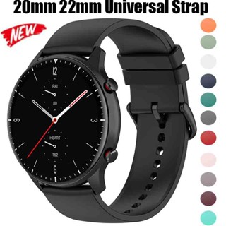 Dây đeo silicon 20mm 22mm cho Samsung Galaxy Watch 7 6 5 4 40mm 44mm 6Cclassic 43mm 47mm Vòng đeo tay cho Huawei GT3 4Pro Watch 3 4 Band